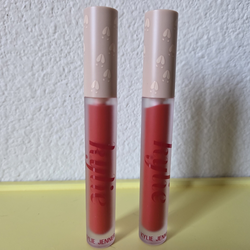 (#1) 2-piece Bundle: NWOB, Limited Edition, Kylie Red Matte Liquid Lipstick